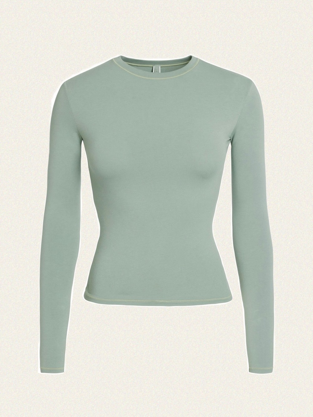 SKIMS Cotton Jersey Long Sleeve T-Shirt